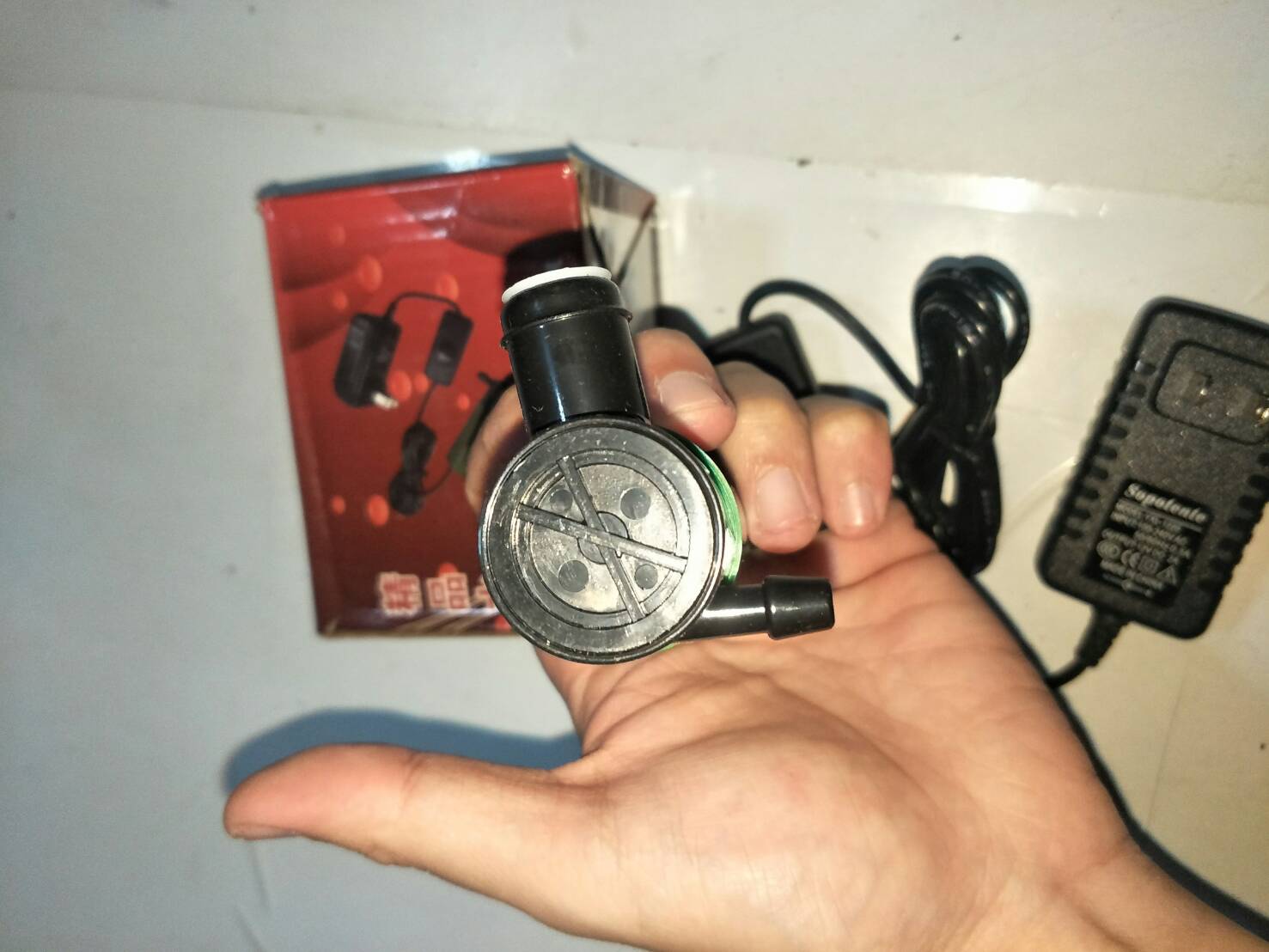 OT89 ปั๊มน้ำจุ่ม 35w ขนาดท่อ 4 มิล สำหรับต่อสายหล่อน้ำ หินเจียร-สว่านไฟฟ้าเจาะผนัง ปูน หิน