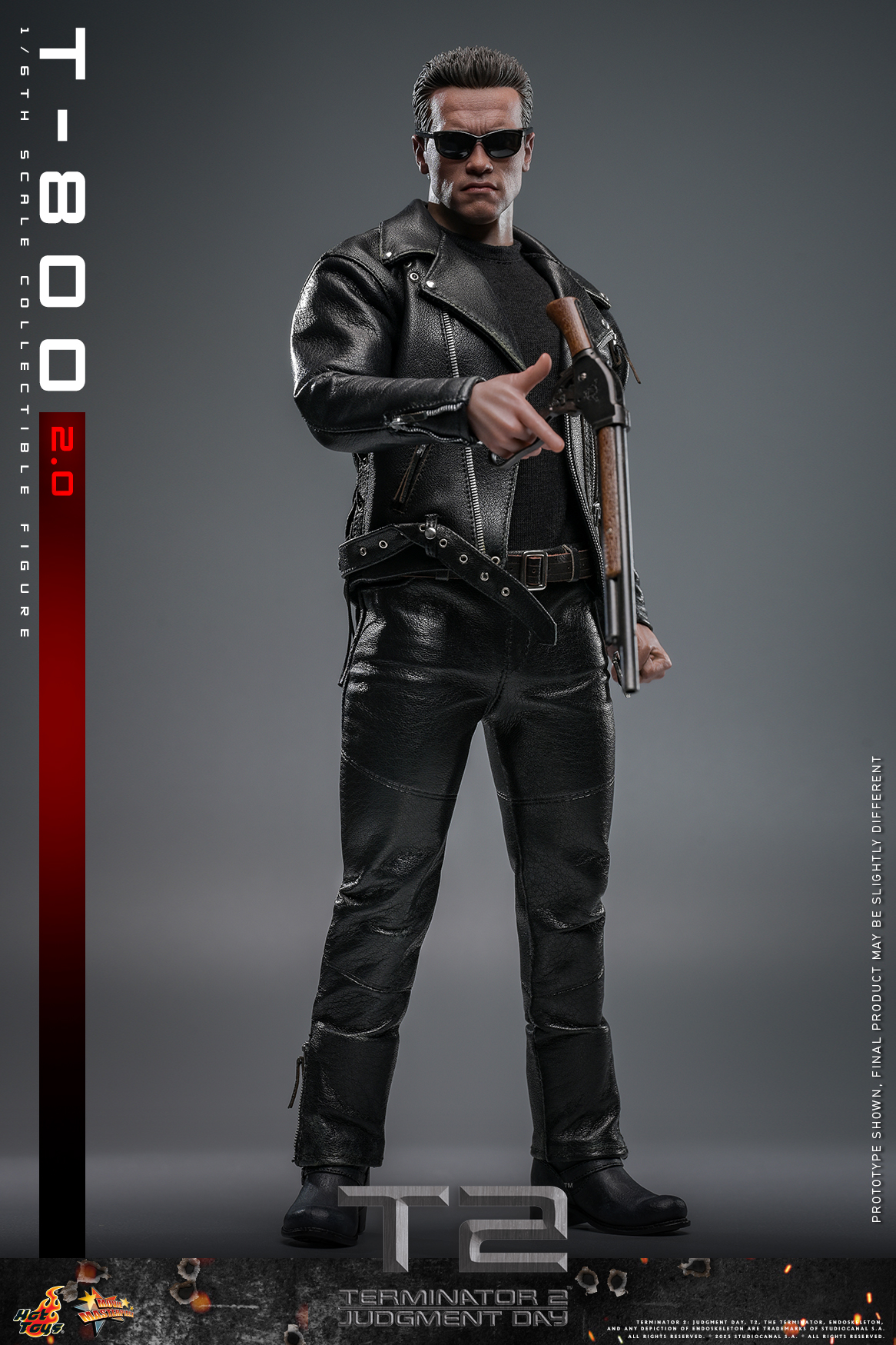 Hot Toys MMS795 Terminator 2: Judgment Day - T-800 (2.0)