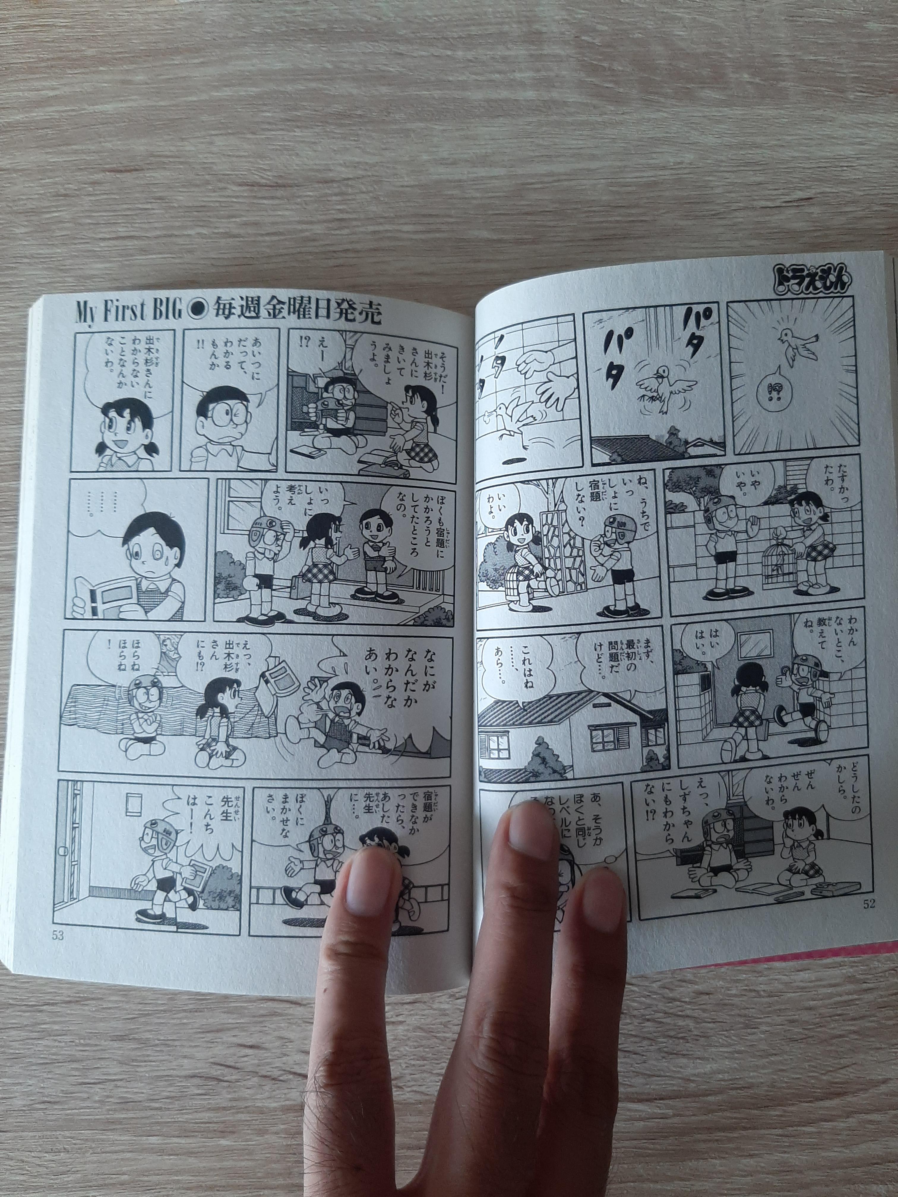 หนังสือการ์ตูนโดเรม่อน ภาษาญี่ปุ่น มือสองสภาพ 99%