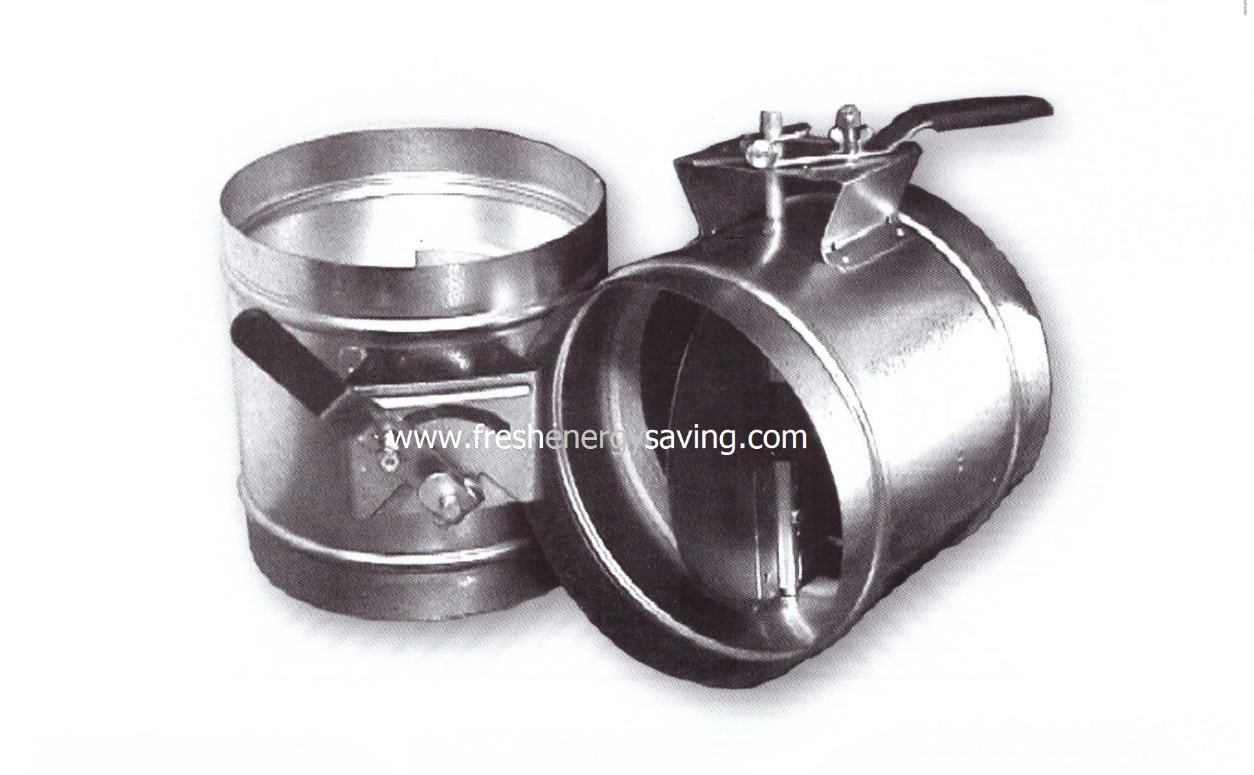 วาล์วปรับลม (Round Volume Damper)