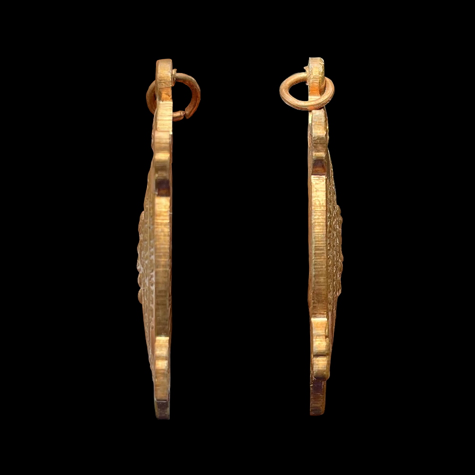 หลวงปู่หลิวสุขใจ ปี37 ทองแดง วัดไร่แตงทอง ตอกโค๊ด