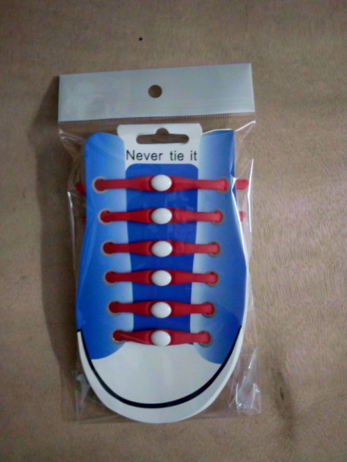 เชือกรองเท้าซิลิโคน เรืองแสงในความมืด