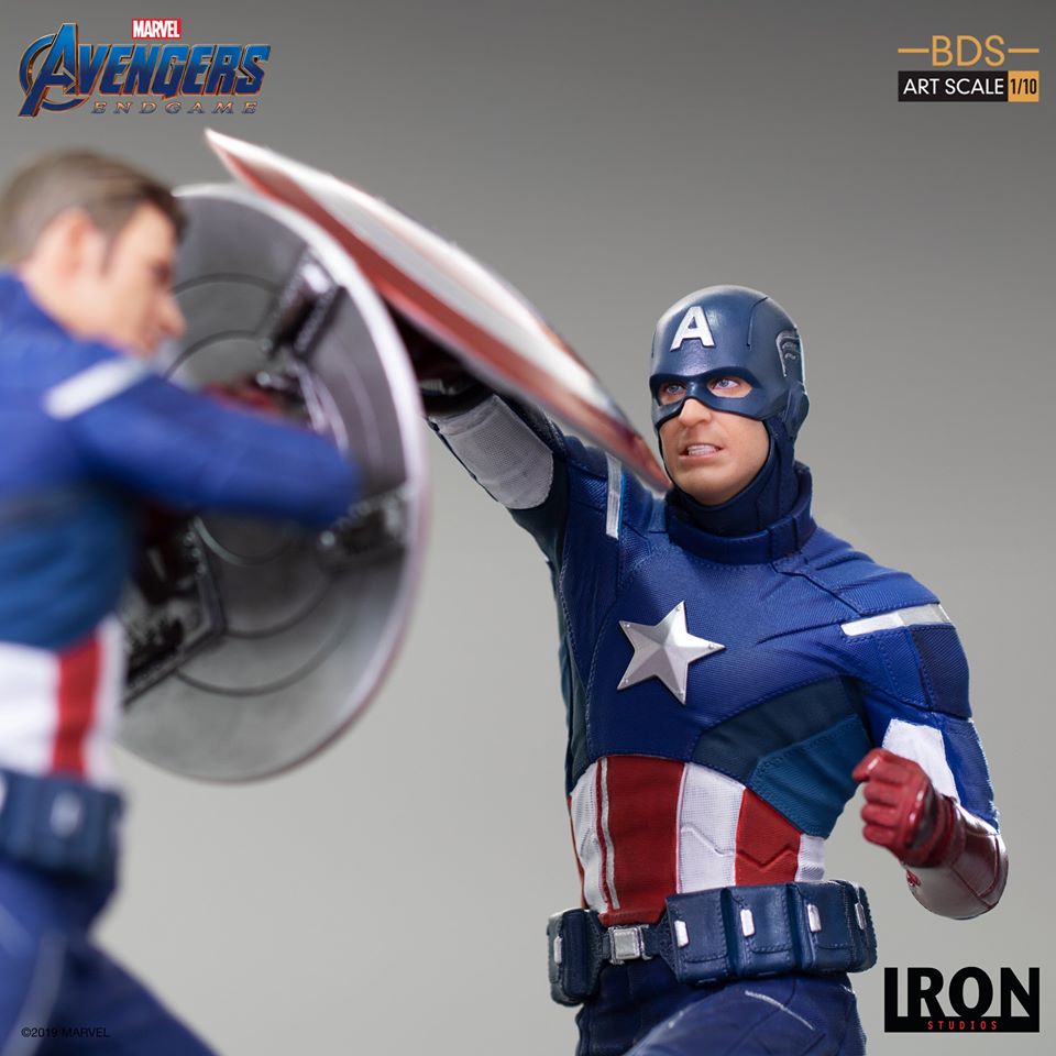 Iron Studios BDS Art Scale 1/10 Avengers: Endgame - Captain America 2012 (16F)