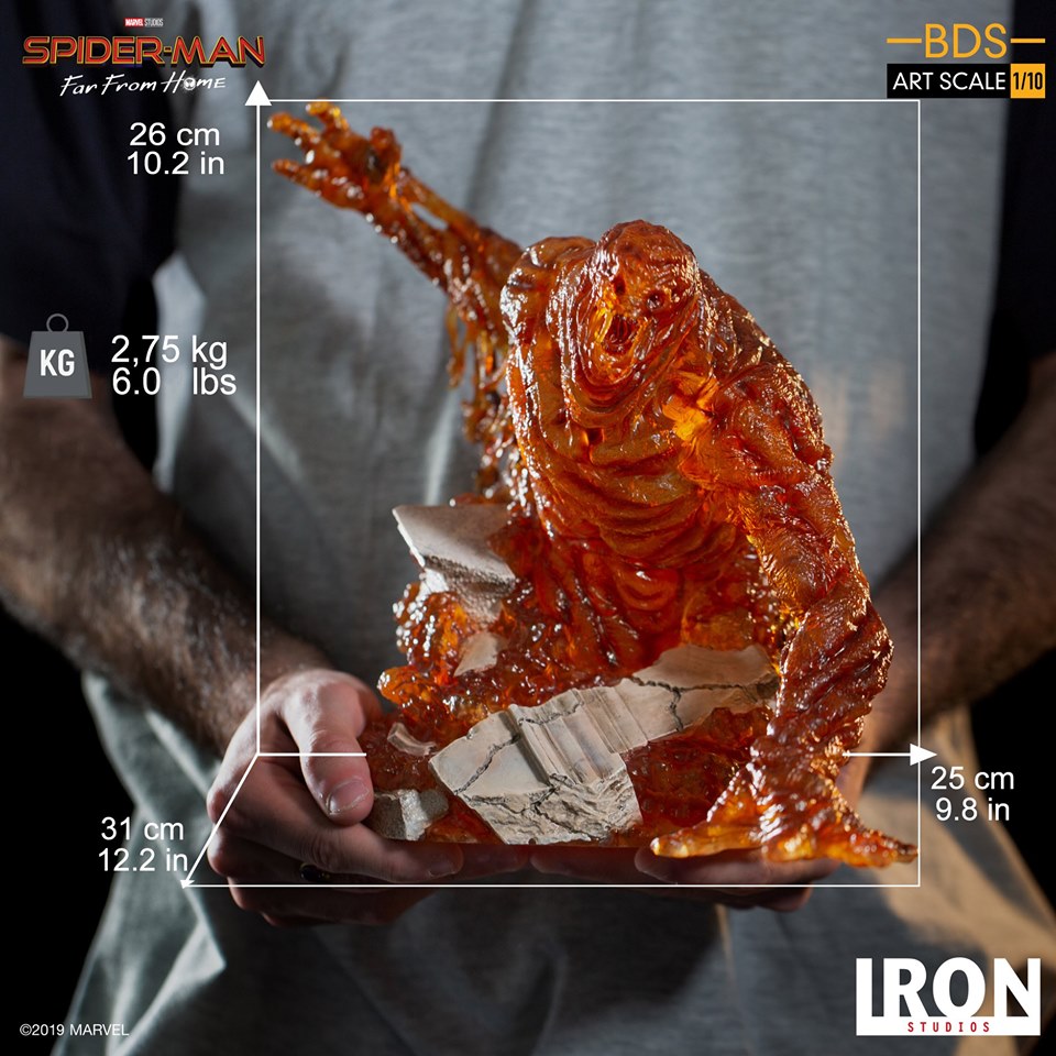 Iron Studios BDS Art Scale 1/10 Spider-Man: Far From Home - Molten-Man