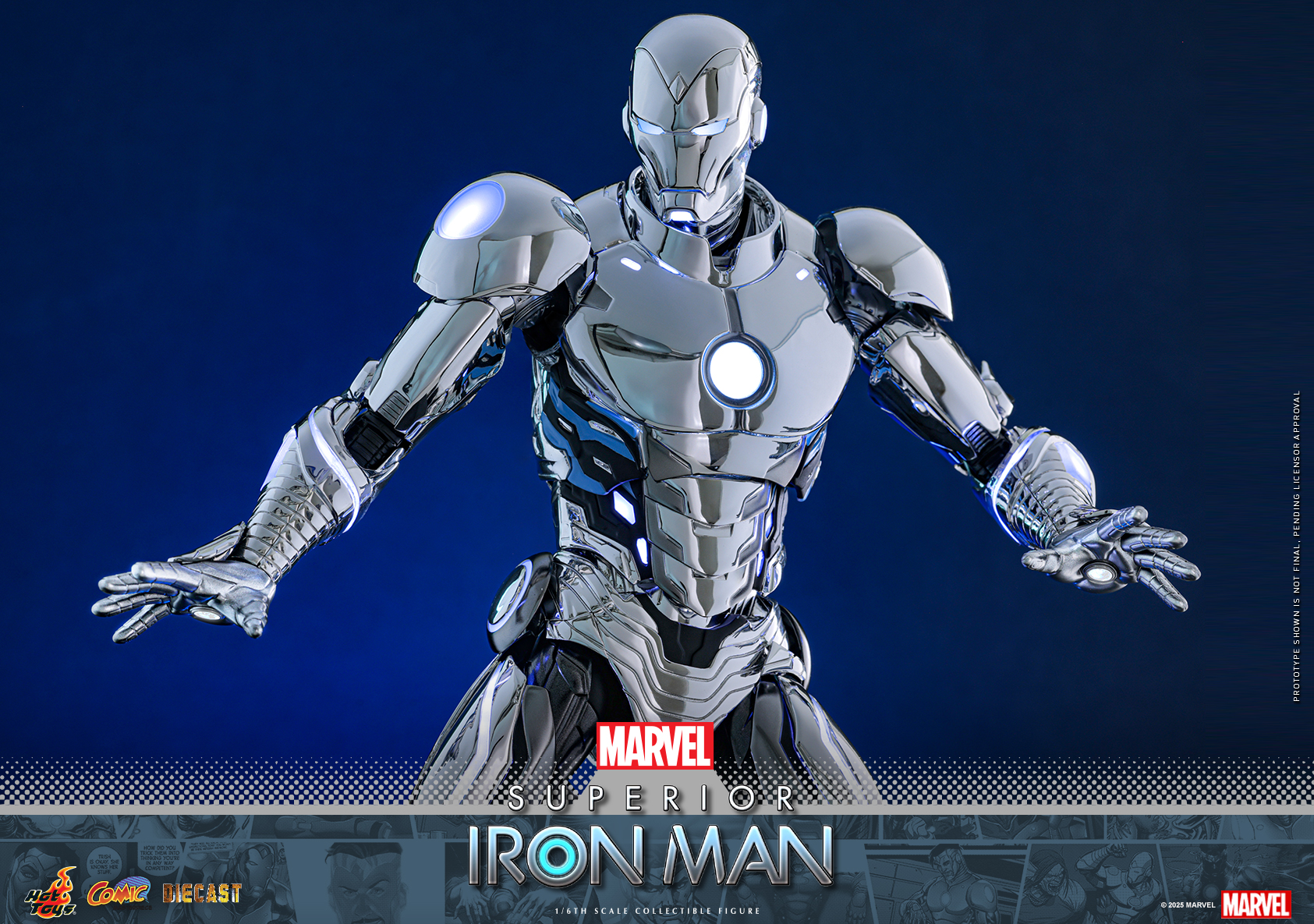 Hot Toys CMS026D73 Marvel Comics - Superior Iron Man