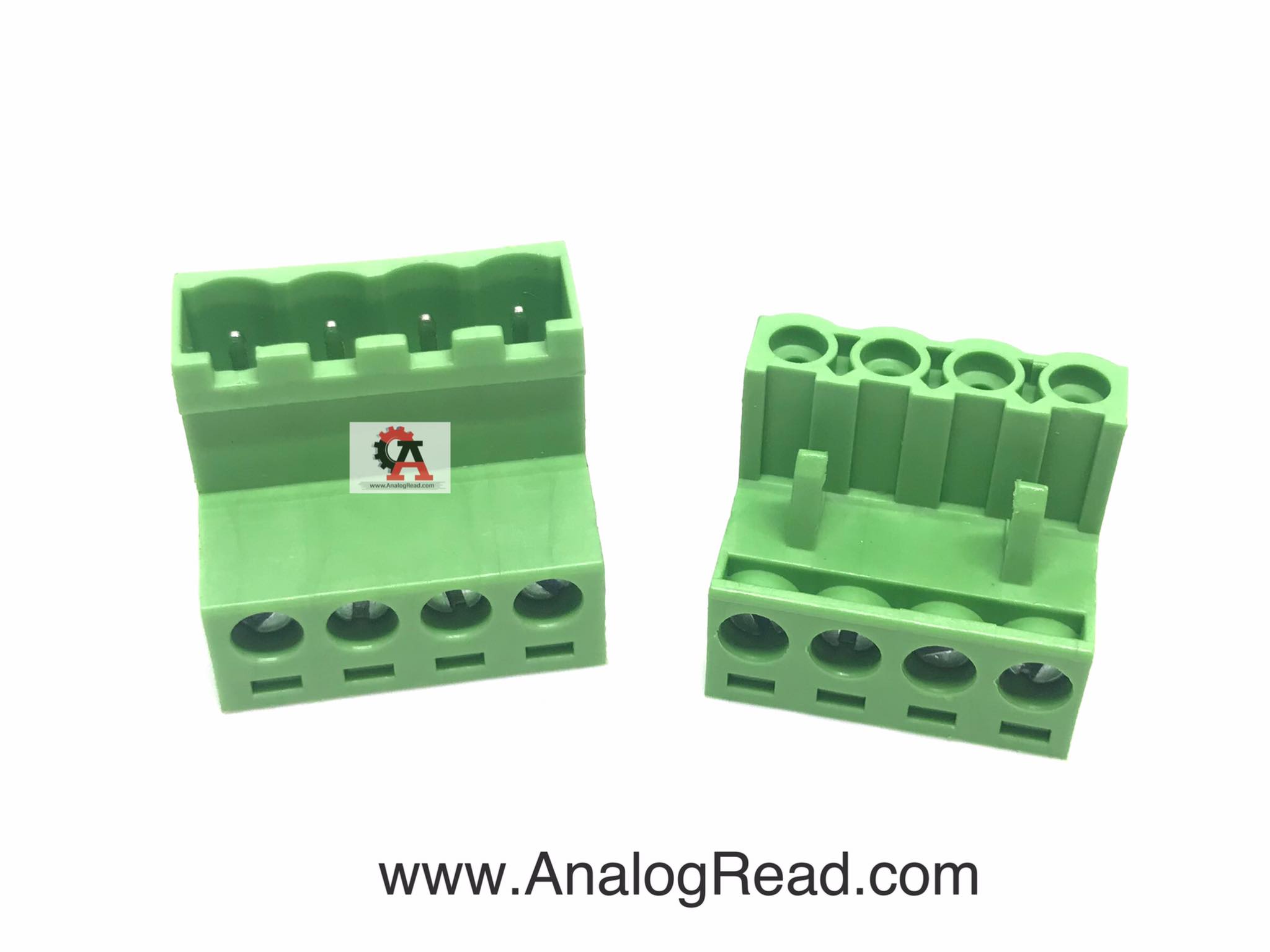 Green connector 4P (5.08mm)