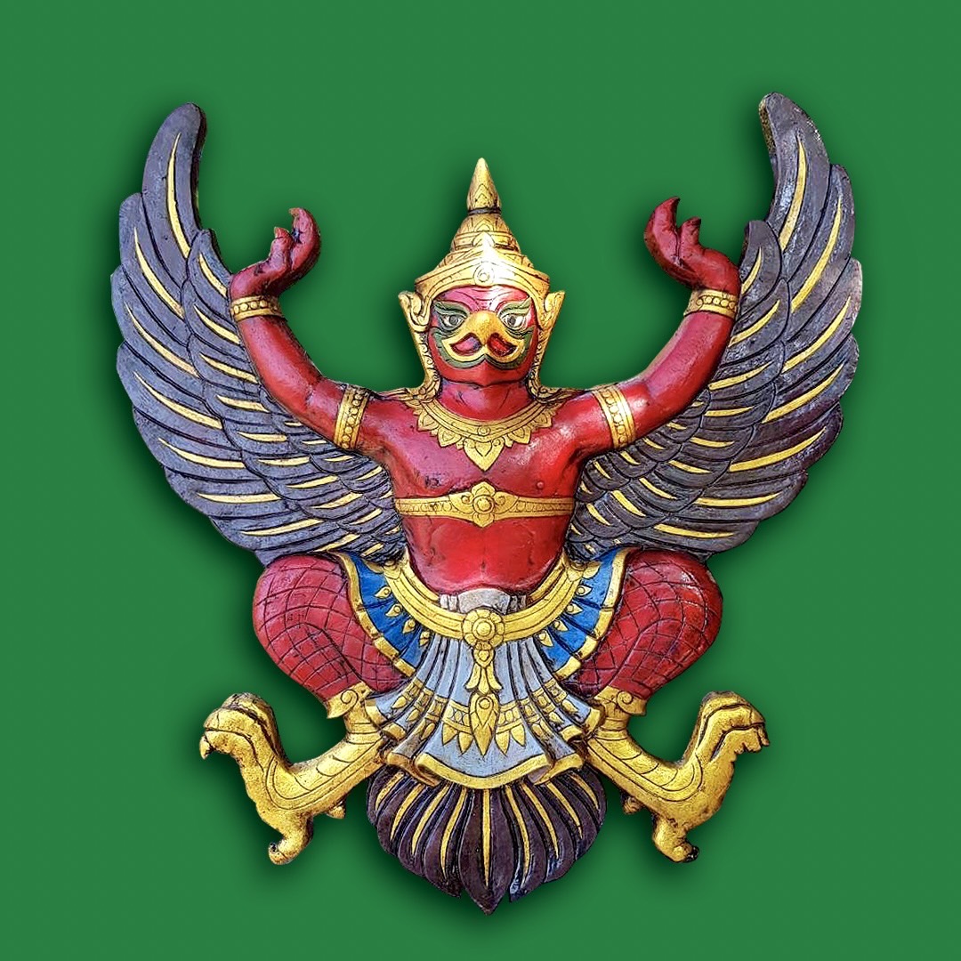 พญาครุฑกระทรวงเก่า ครุฑกระทรวงต่างประเทศ ปีกกว้าง70ซม