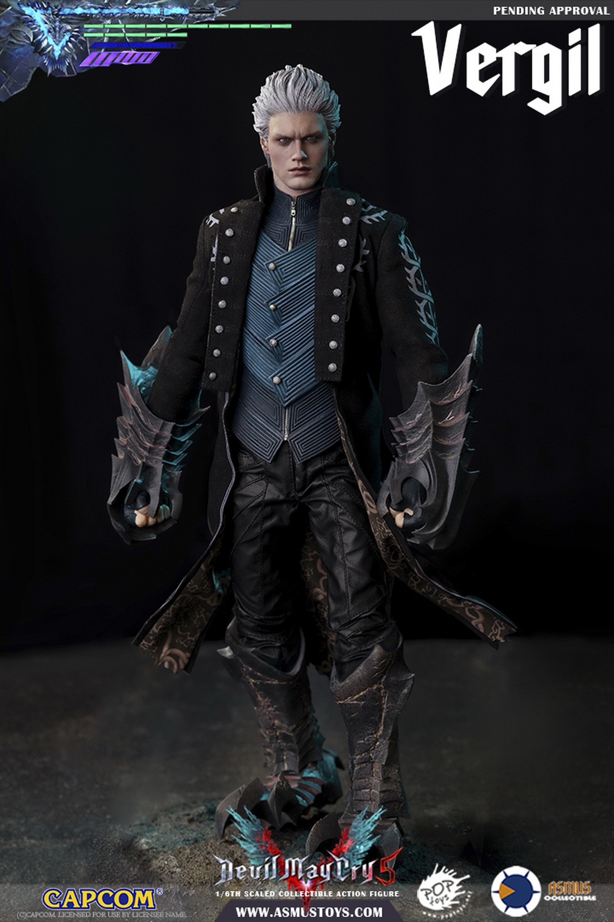 Asmus Toys DMC500LUX 1/6 Devil May Cry 5 - Vergil (Luxury Edition)