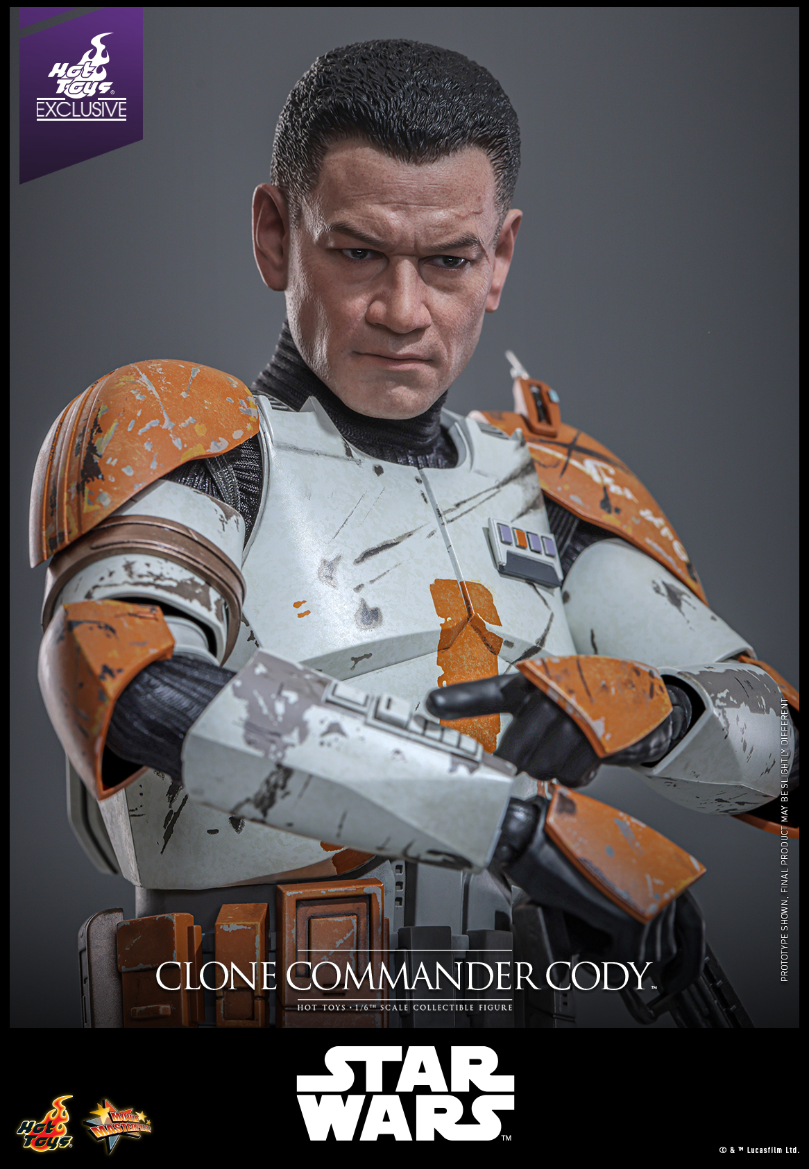 Hot Toys MMS796 Star Wars: Episode III Revenge of the Sith - Clone Commander Cody [Hot Toys Exclusive]