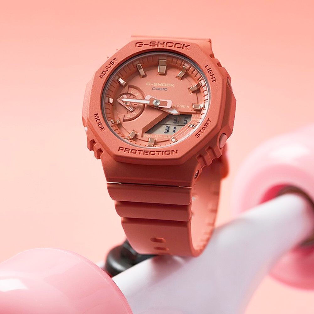 Casio G-Shock Mini นาฬิกาข้อมือผู้หญิง สายเรซิ่น รุ่น GMA-S2100 (GMA-S2100-1A,GMA-S2100-4A,GMA-S2100-4A2,GMA-S2100-7A)