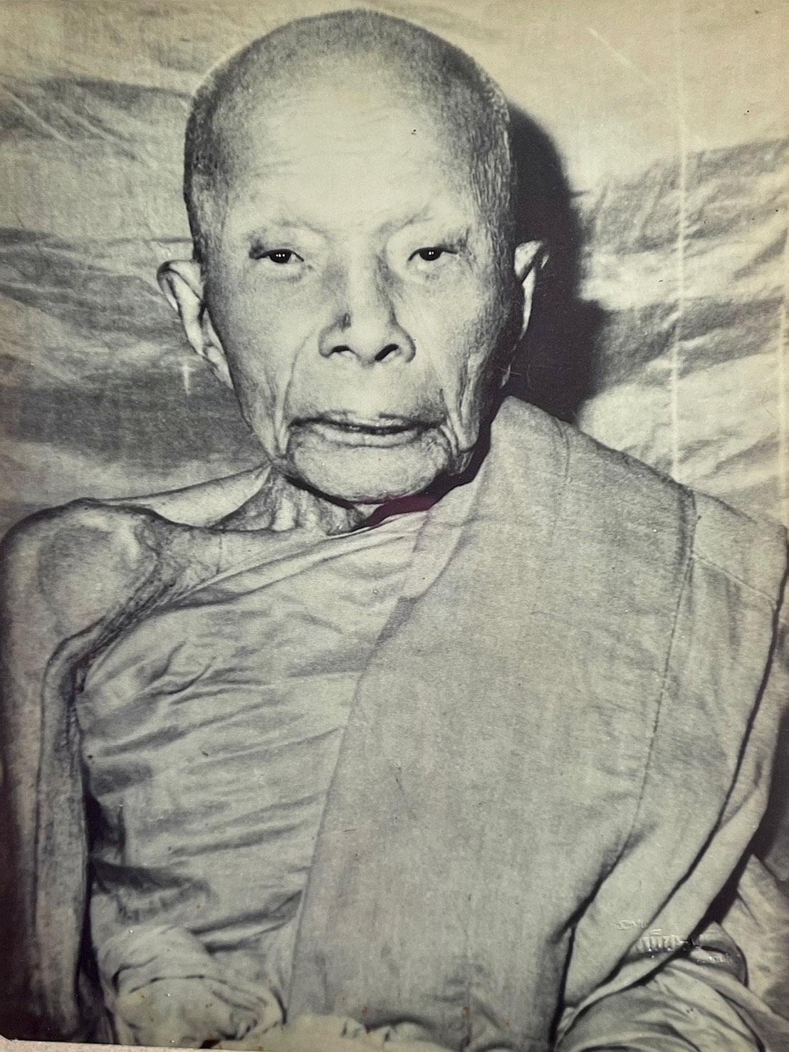 รูปหลวงพ่อแดง วัดเขาบันไดอิฐ ปี03 รุ่นแรก หลังยันต์แดง