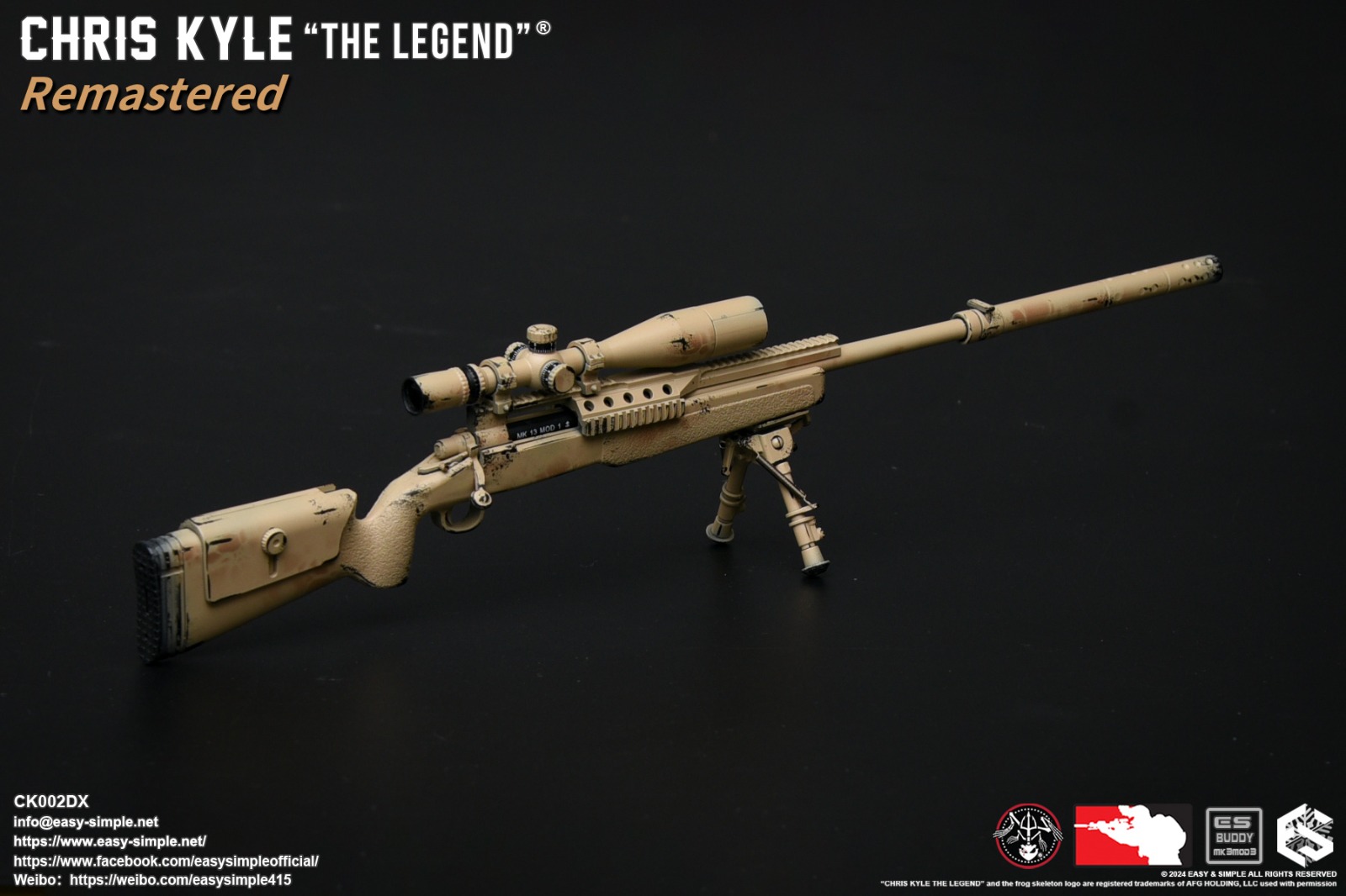 BlackOpsToys X Easy&Simple ES CK002DX Chris Kyle "The Legend" Remastered (Deluxe Version)