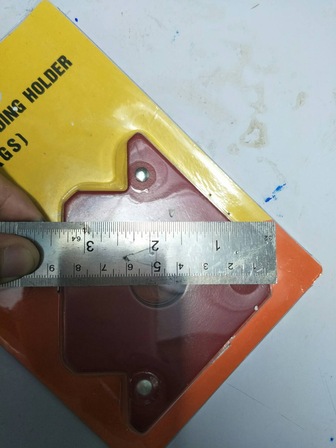 MD02 แม่เหล็กจับงานเชื่อม ขนาด 120*83*15 mm