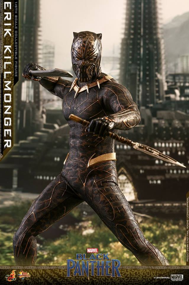 Hot Toys MMS471 BLACK PANTHER - ERIK KILLMONGER