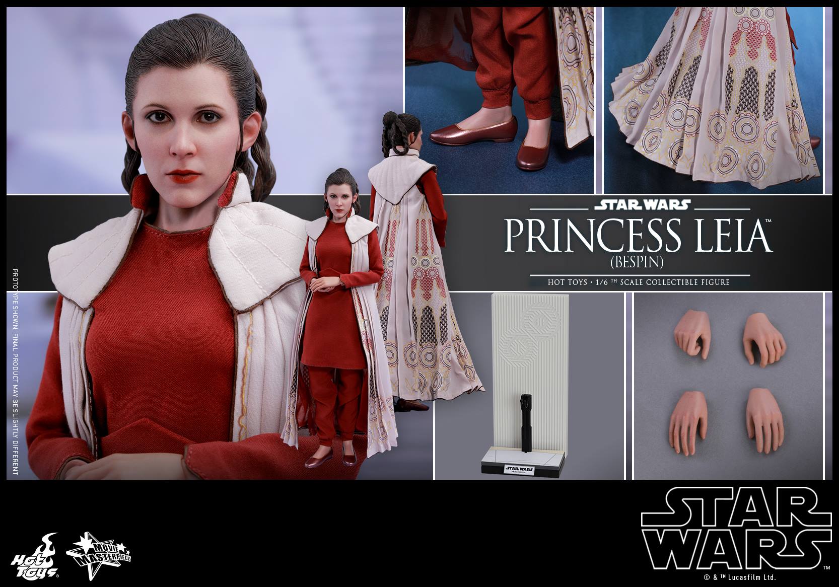 Hot Toys MMS508 STAR WARS: THE EMPIRE STRIKES BACK - PRINCESS LEIA (BESPIN)