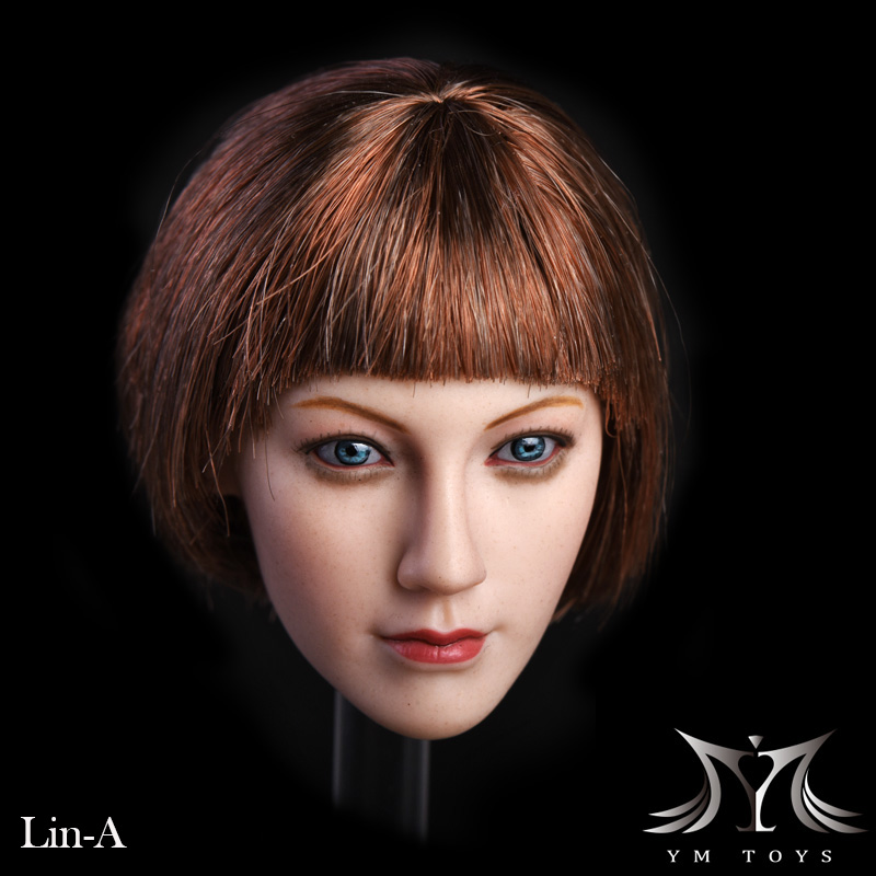 YMTOYS 1/6 Lin-B, Lin-D, Lin-E Lin Headsculpt
