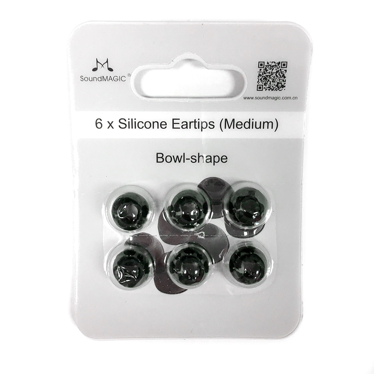 ขายจุกหูฟัง SoundMAGIC รุ่น Silicone Eartips Bowl Shape