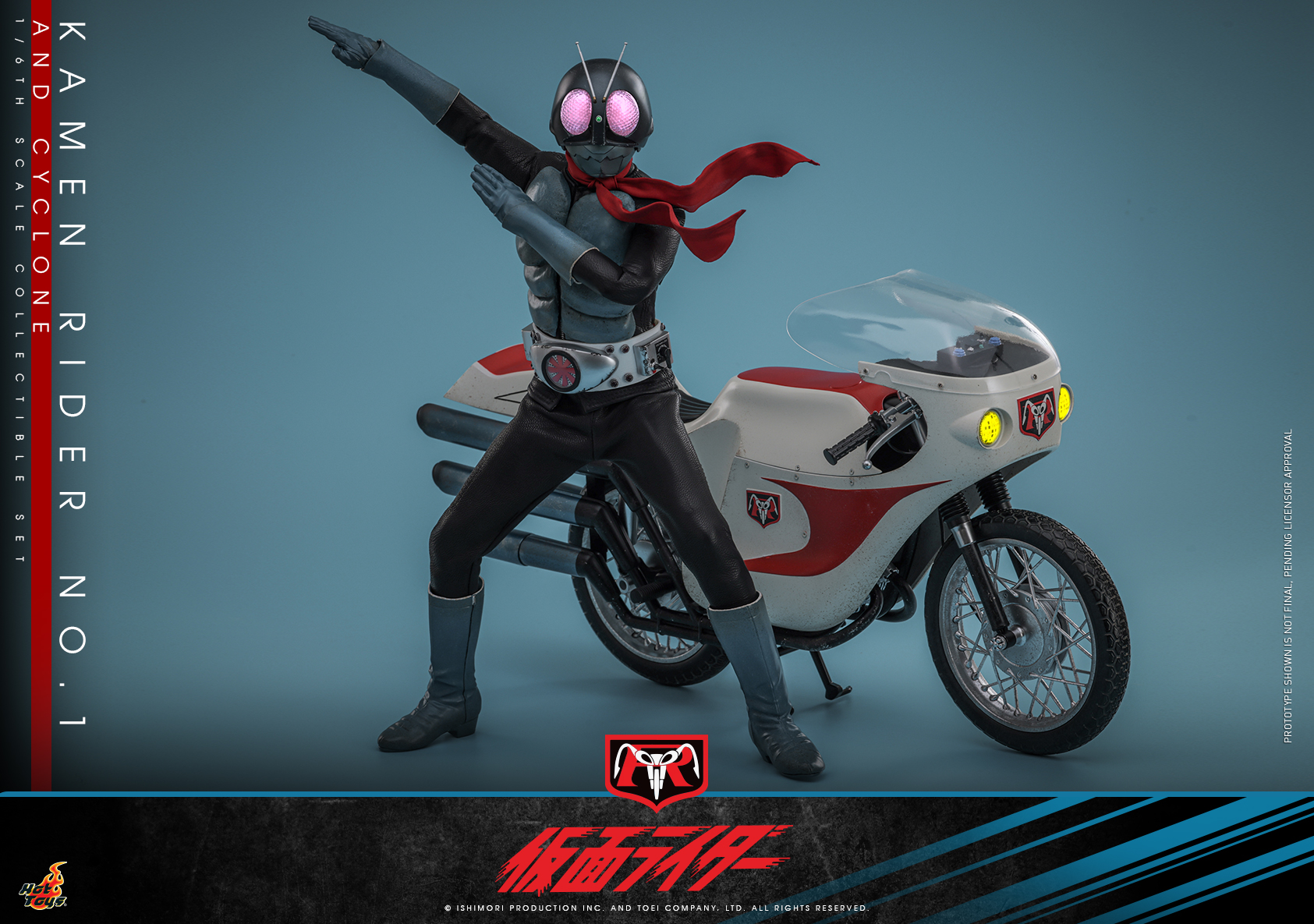 Hot Toys TMS148 Kamen Rider - Kamen Rider No. 1 and Cyclone