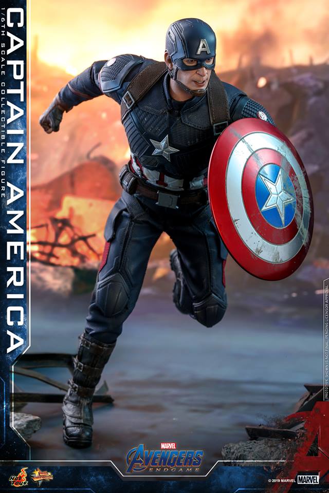 Hot Toys MMS536 Avengers: Endgame - Captain America