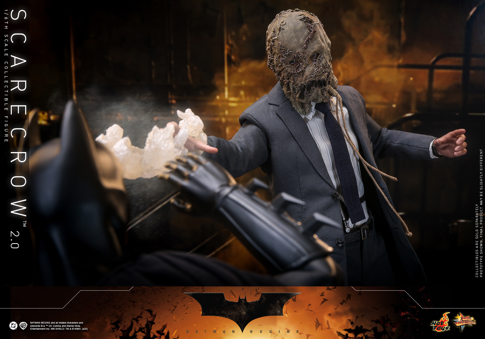 Hot Toys MMS801 Batman Begins - Scarecrow 2.0