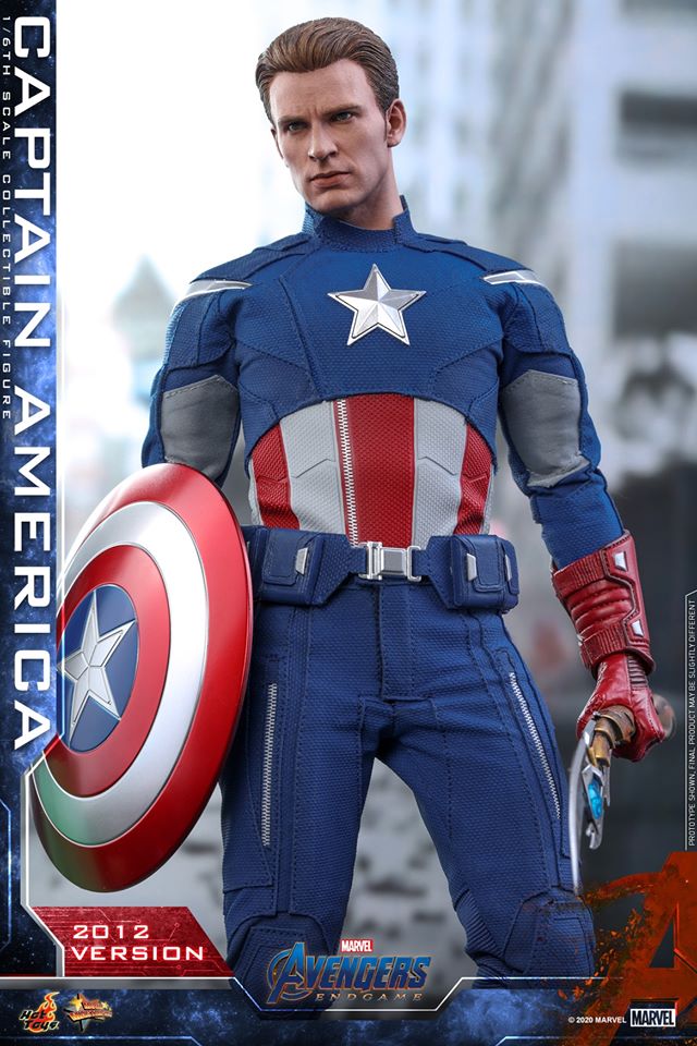 Hot Toys MMS563 Avengers: Endgame 1/6 Captain America (2012 Version)