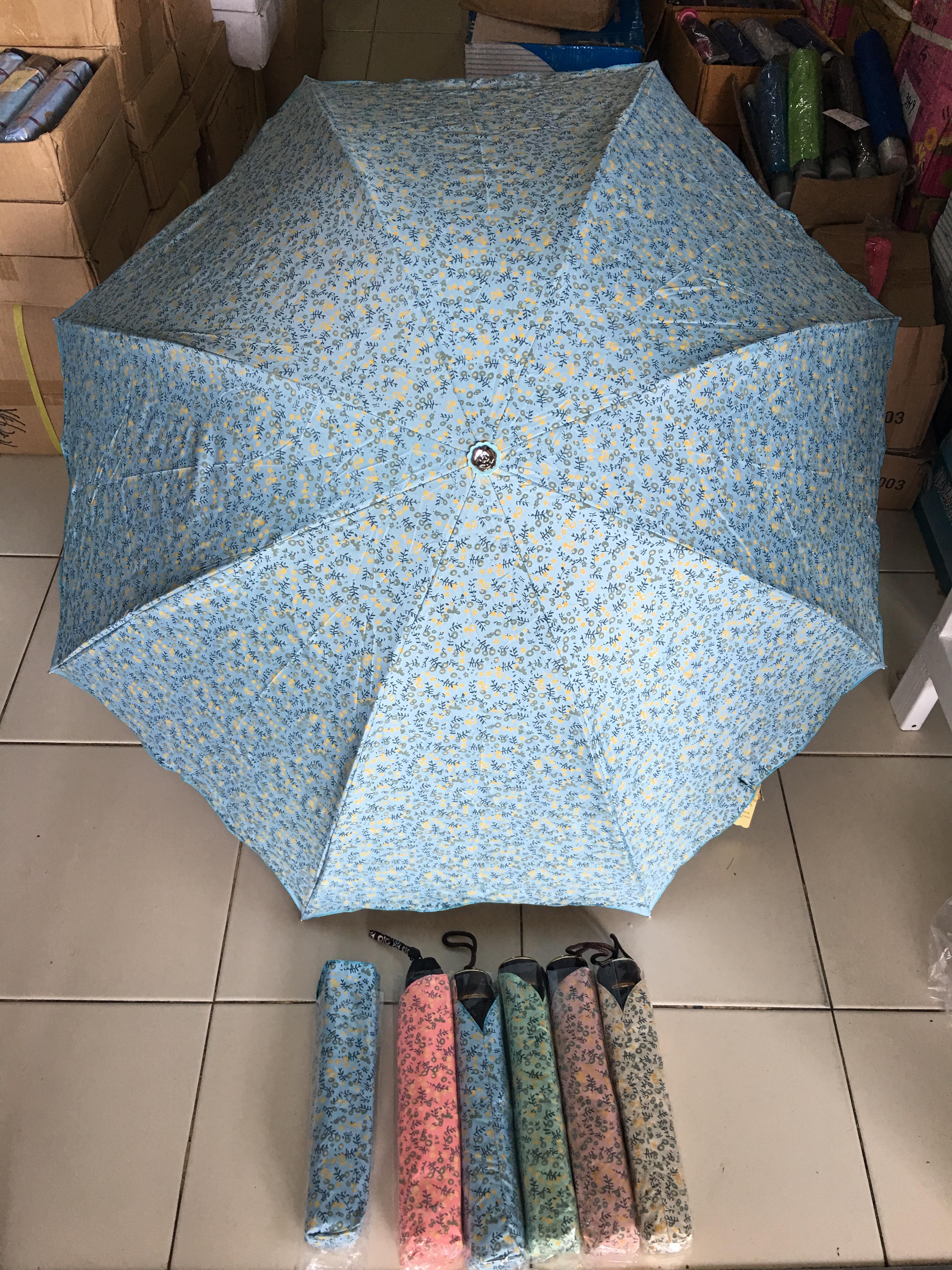 ร่มโค้งแฟชั่นยูวีสีดำ รหัส 4309D