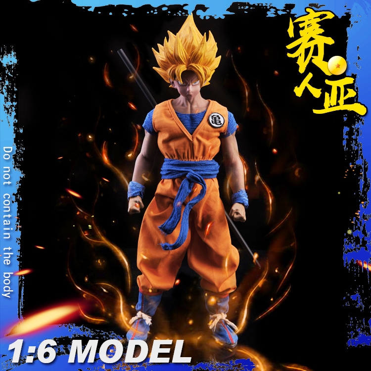 TYS Cosplay WU series 1/6 Saiyan Warrior Wu