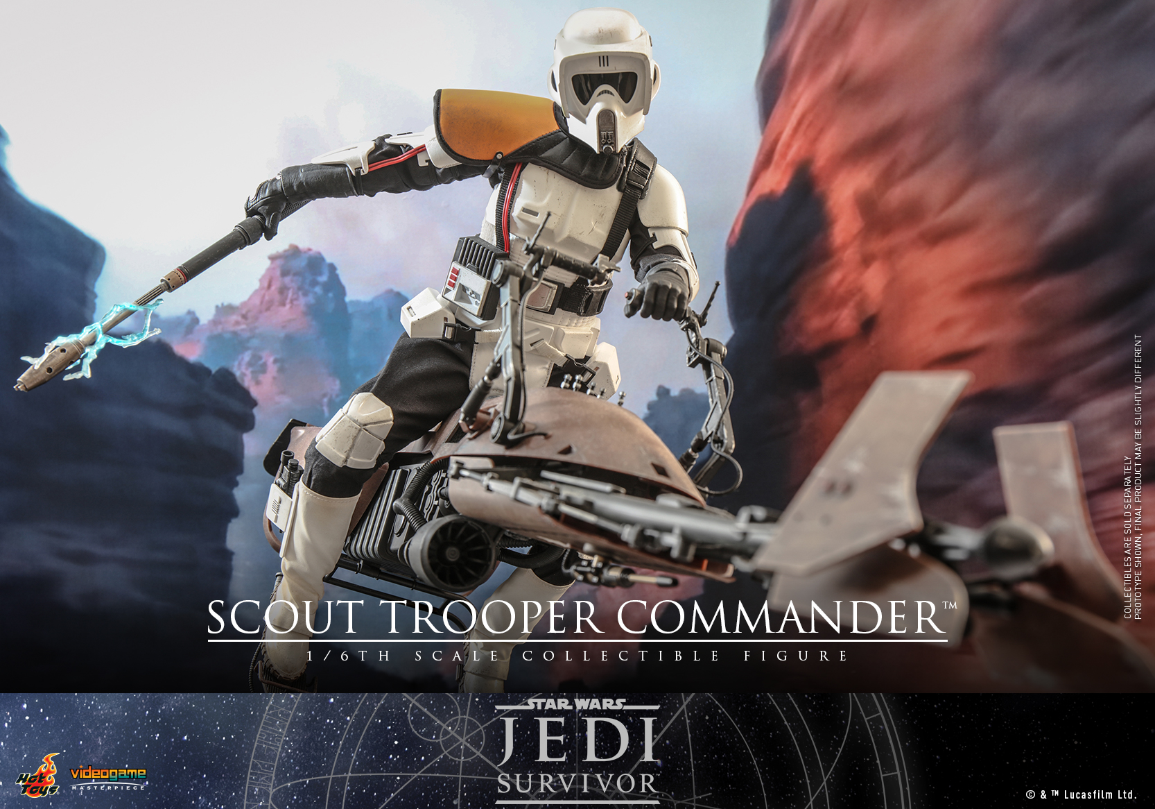 Hot Toys VGM53 1/6 Star Wars Jedi Survivor™ - Scout Trooper Commander™