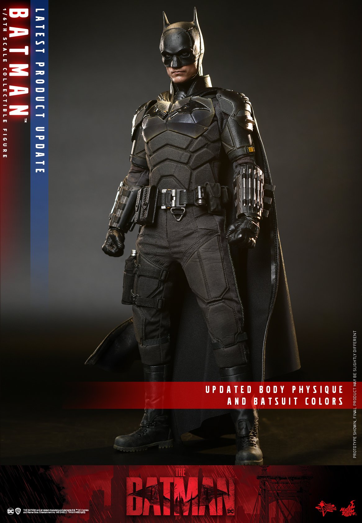 Hot Toys MMS639 1/6 The Batman - Batman (Deluxe Version)