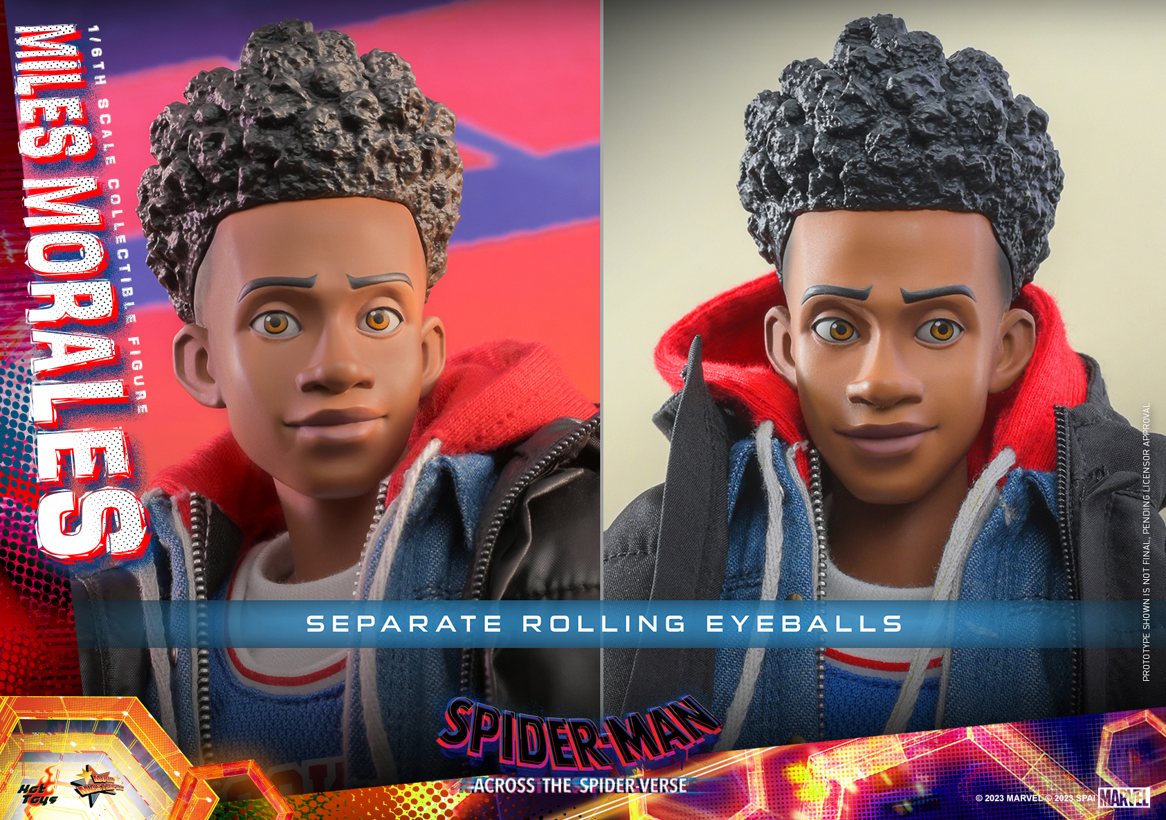 Hot Toys MMS710 1/6 Spider-Man: Across the Spider-Verse - Miles Morales
