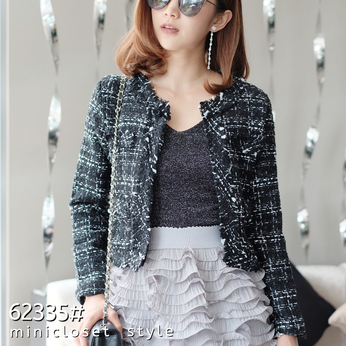 งานเสื้อคลุมพรีเมี่ยมขนาดพอดีตัว ใส่ทำงานได้ ใส่เที่ยวเริ่ด ใส่คลุมเบาๆ เกาหลี ญี่ปุ่น เริ่ด ได้ลุคไฮโซ คลุมไหล่เก๋ๆ