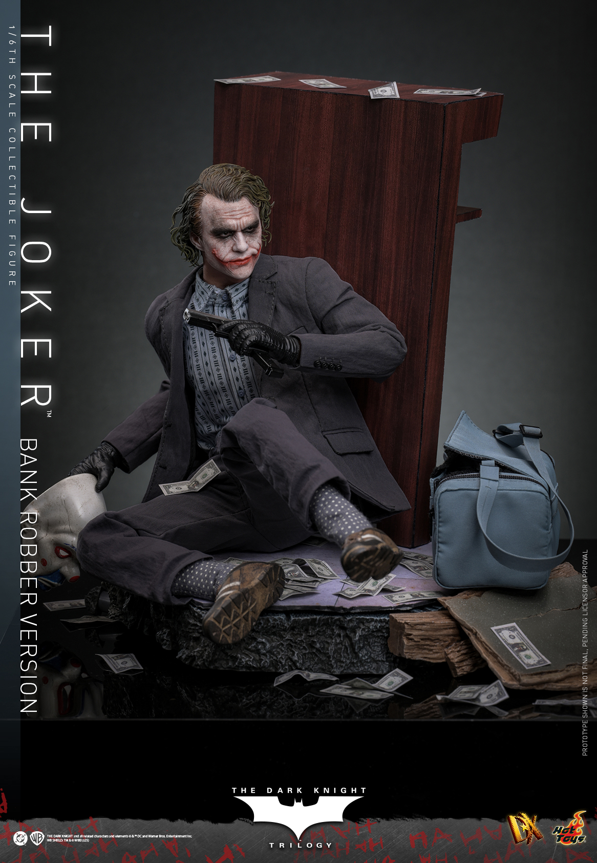Hot Toys DX50 The Dark Knight Trilogy - The Joker (Bank Robber Version)