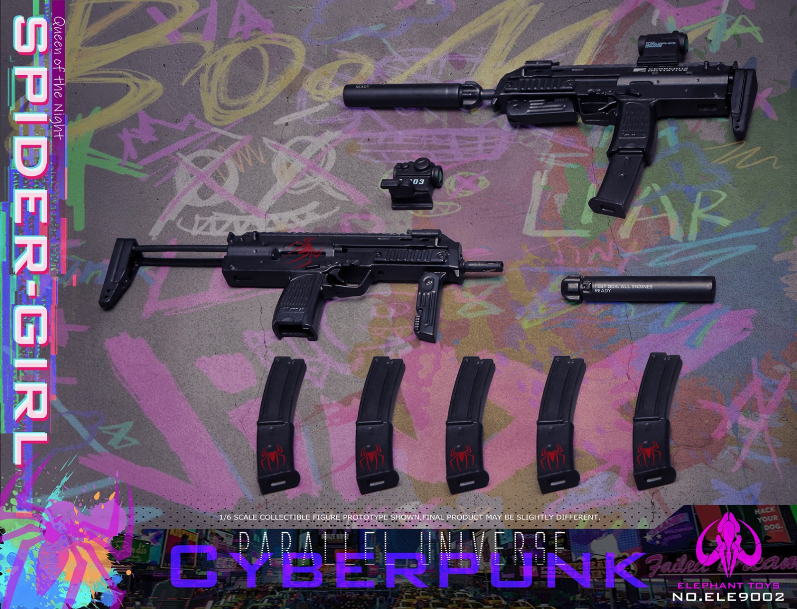 ELEPHANT TOYS ELE9002 SPIDER-GIRL