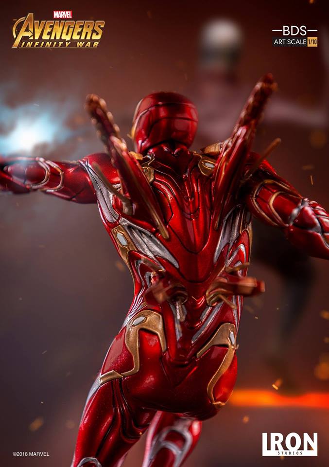 Iron Studios BDS Art Scale 1/10 Avengers: Infinity War - Iron Man MK.50