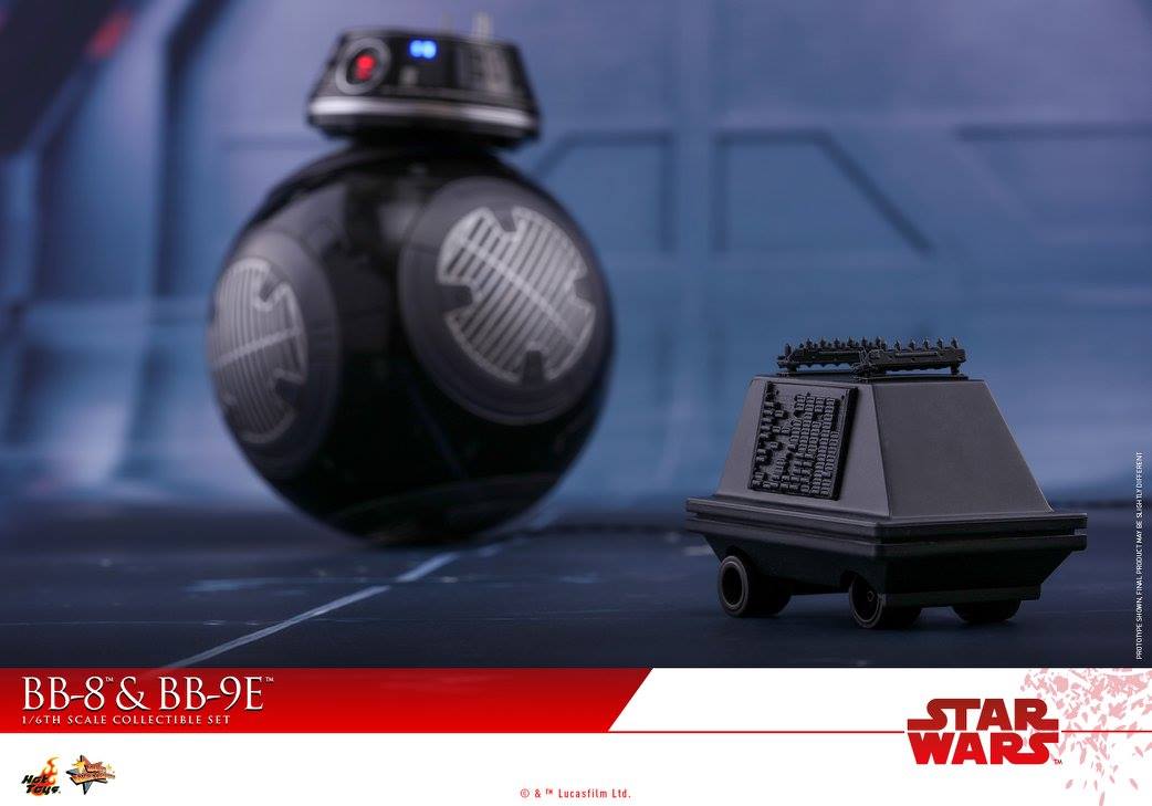 Hot Toys MMS442 STAR WARS: THE LAST JEDI - BB-8 & BB-9E