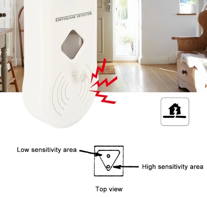 OT241 เซนเซอตรวจจับแผ่นดินไหว ติดบ้านไว้แผ่นดินไหวไม่คิดว่าเป็นสโตรก