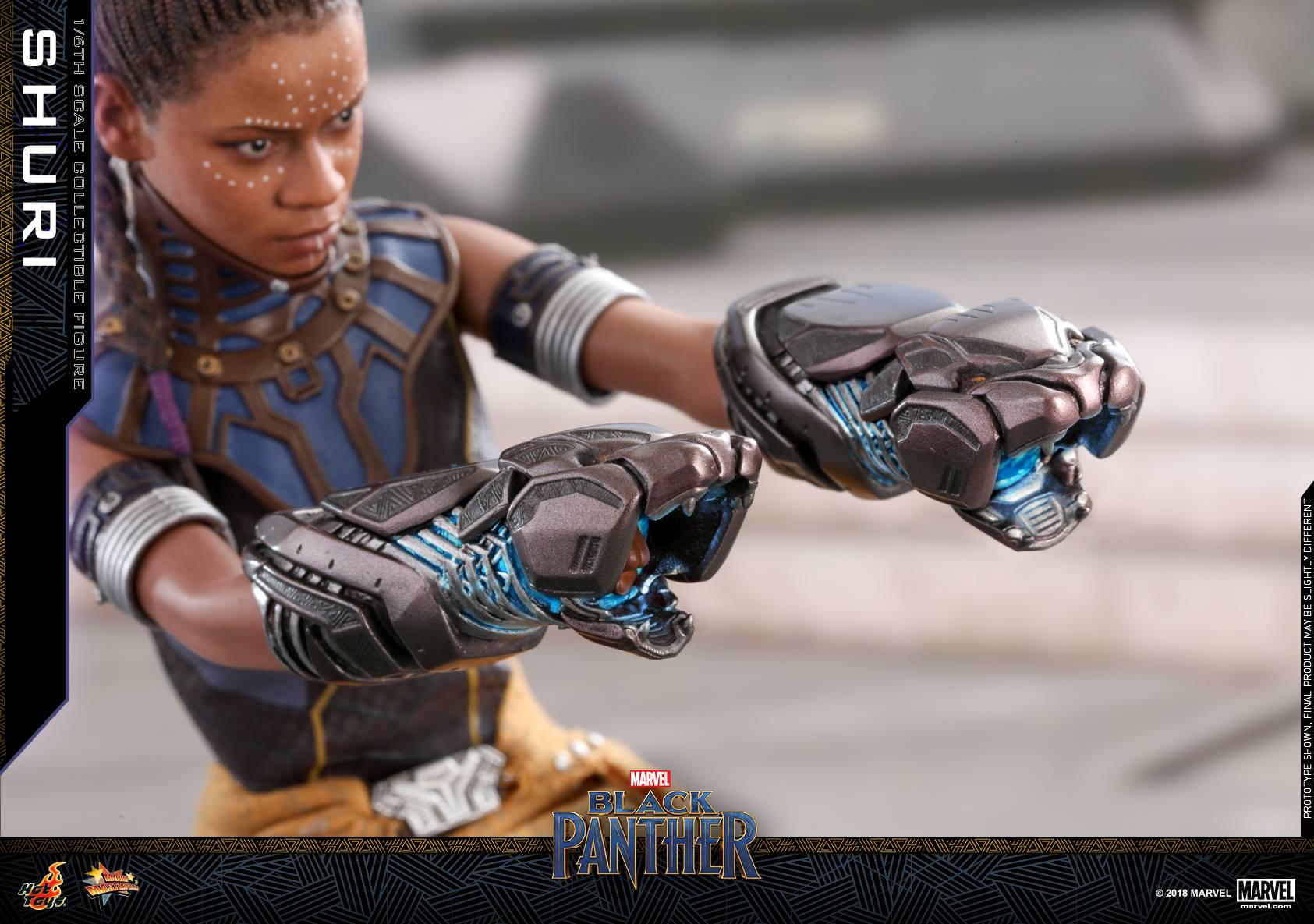 Hot Toys MMS501 BLACK PANTHER - SHURI