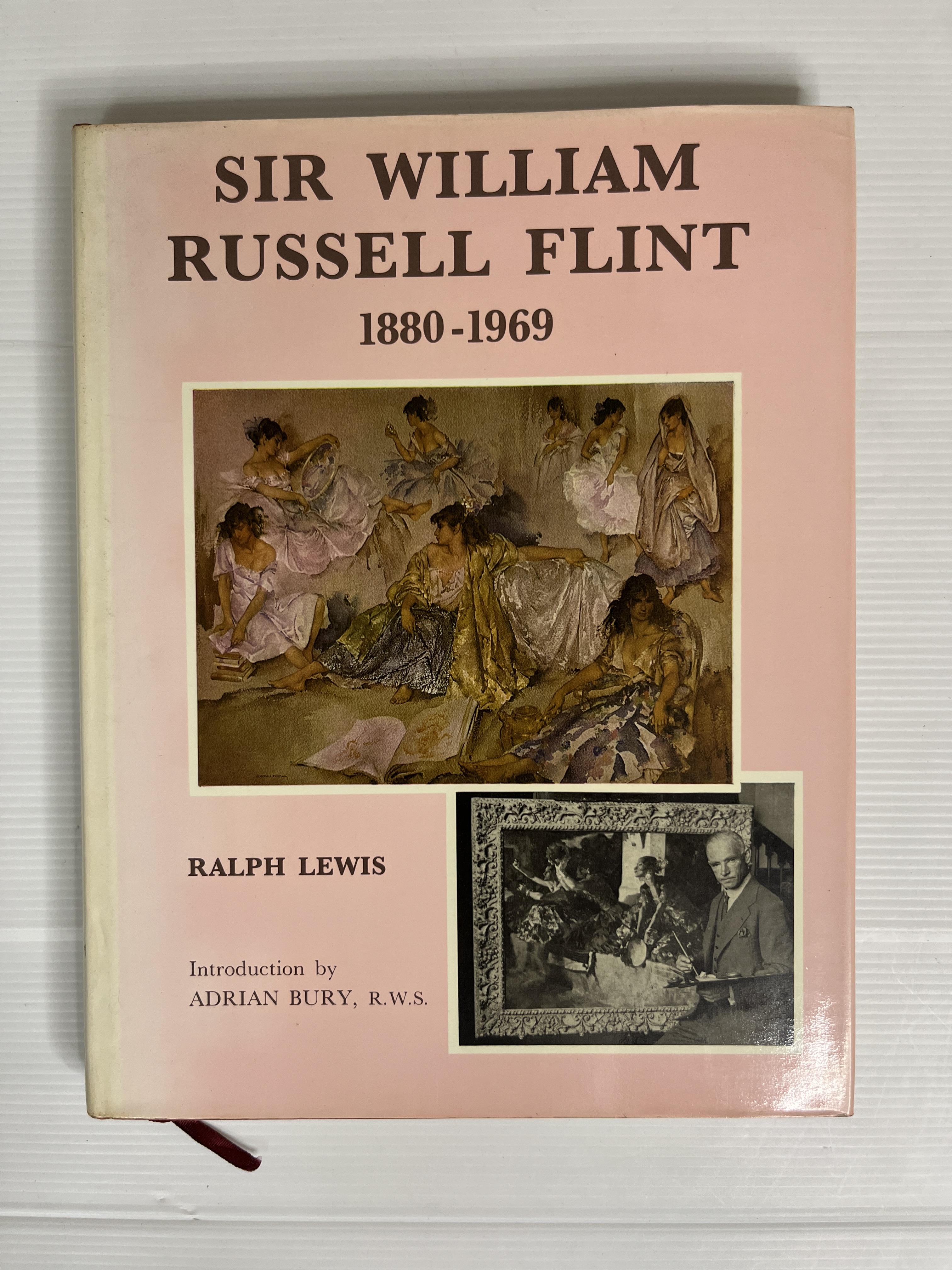 Sir William Russell Flint 1880 - 1969 LEWIS Ralph & BURY Adrian 1980 90-99% hardcover