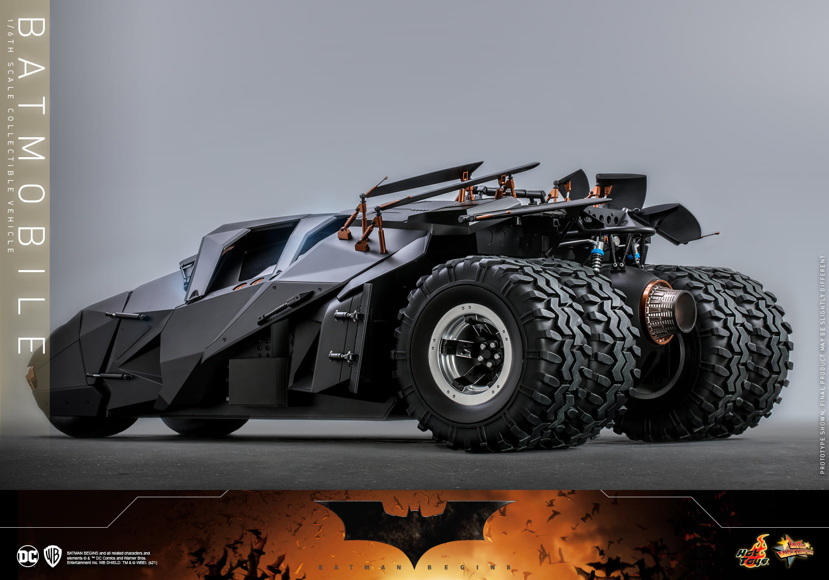 Hot Toys MMS596 1/6 Batman Begins - Batmobile