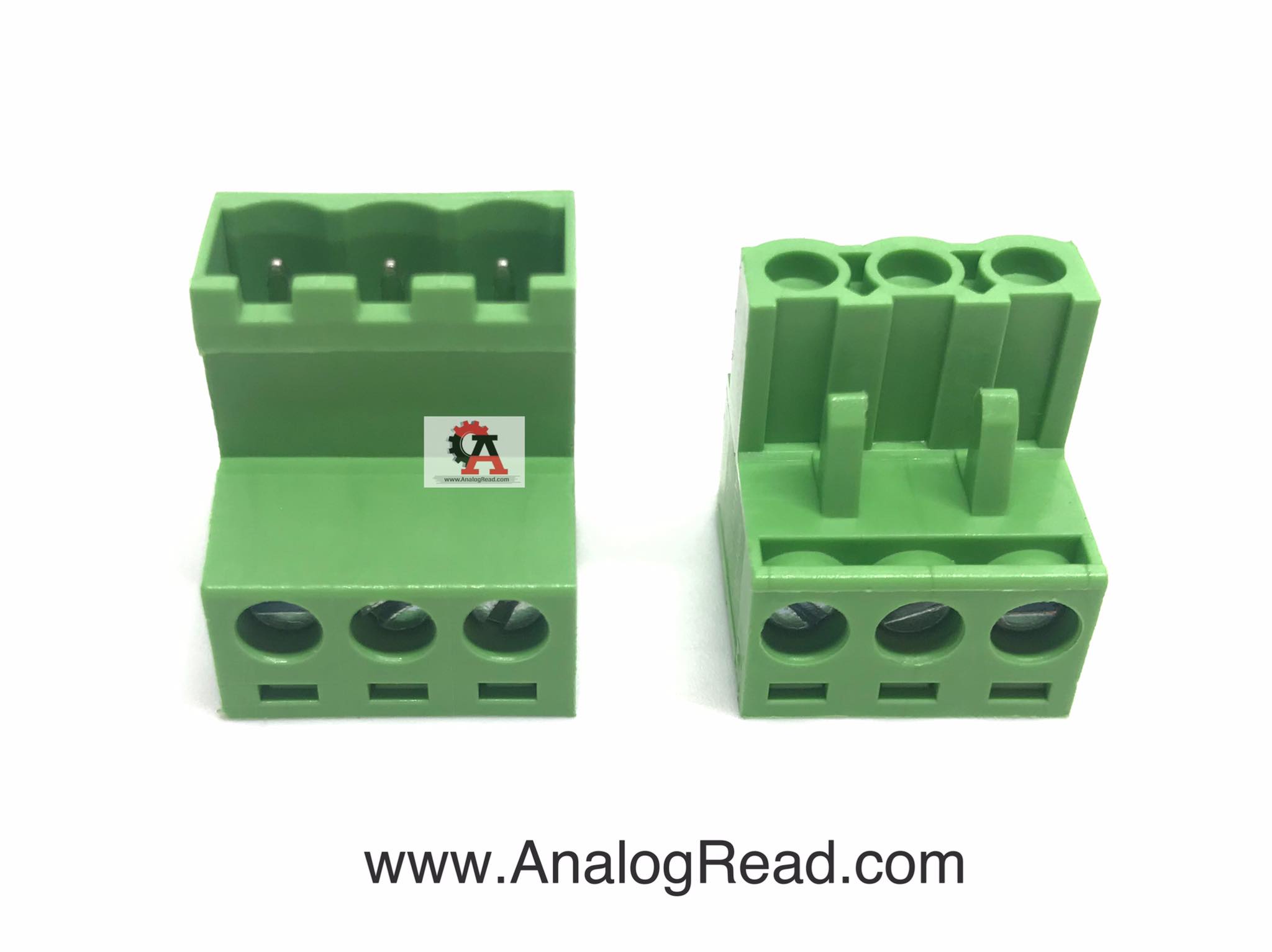 Green connector 3P (5.08mm)