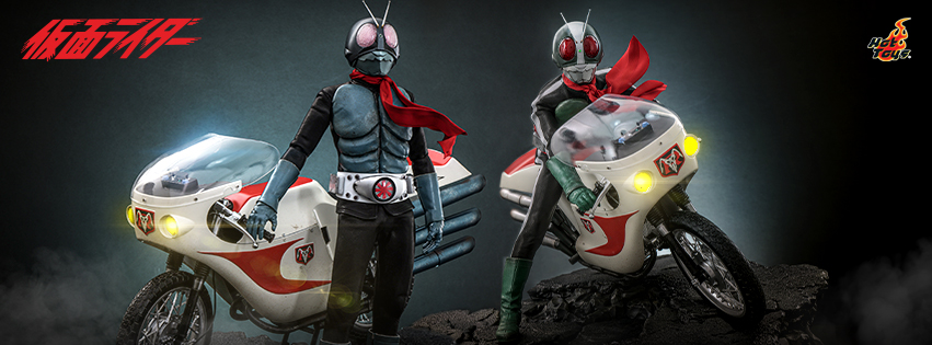 Hot Toys TMS149 Kamen Rider - Kamen Rider No. 2 and Cyclone