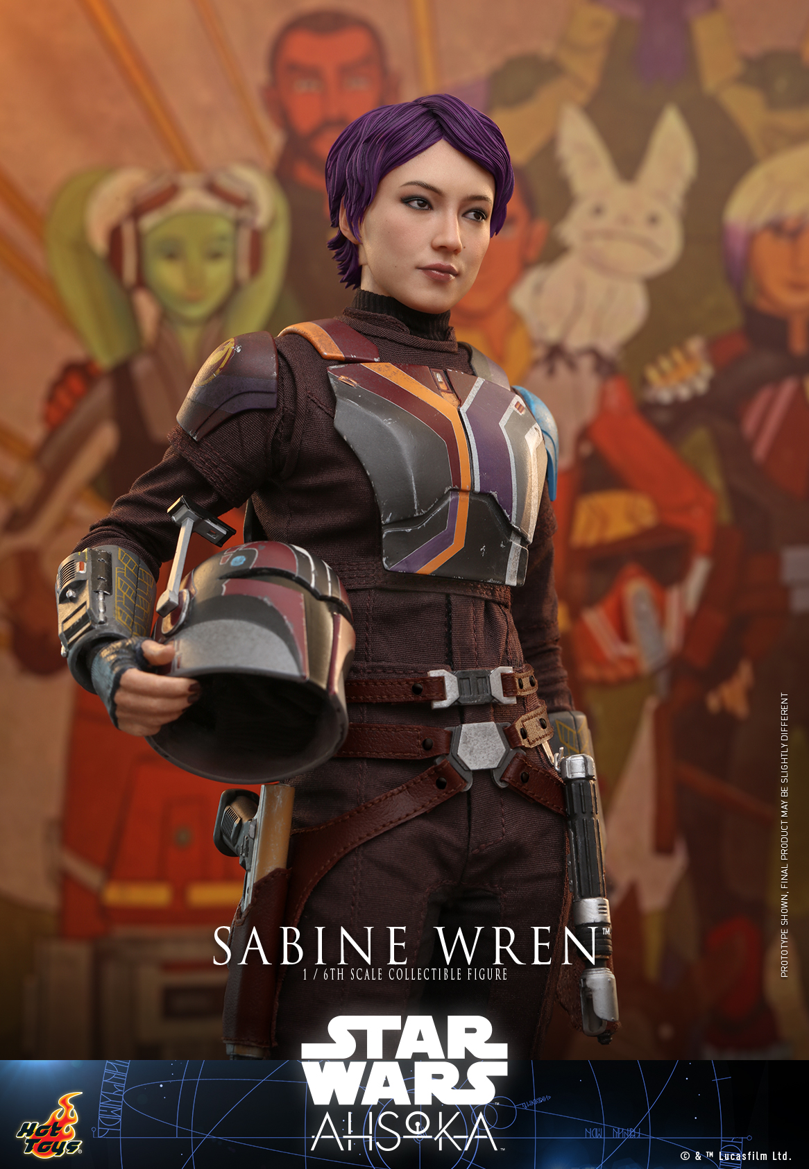 Hot Toys TMS111 1/6 Star Wars: Ahsoka - Sabine Wren