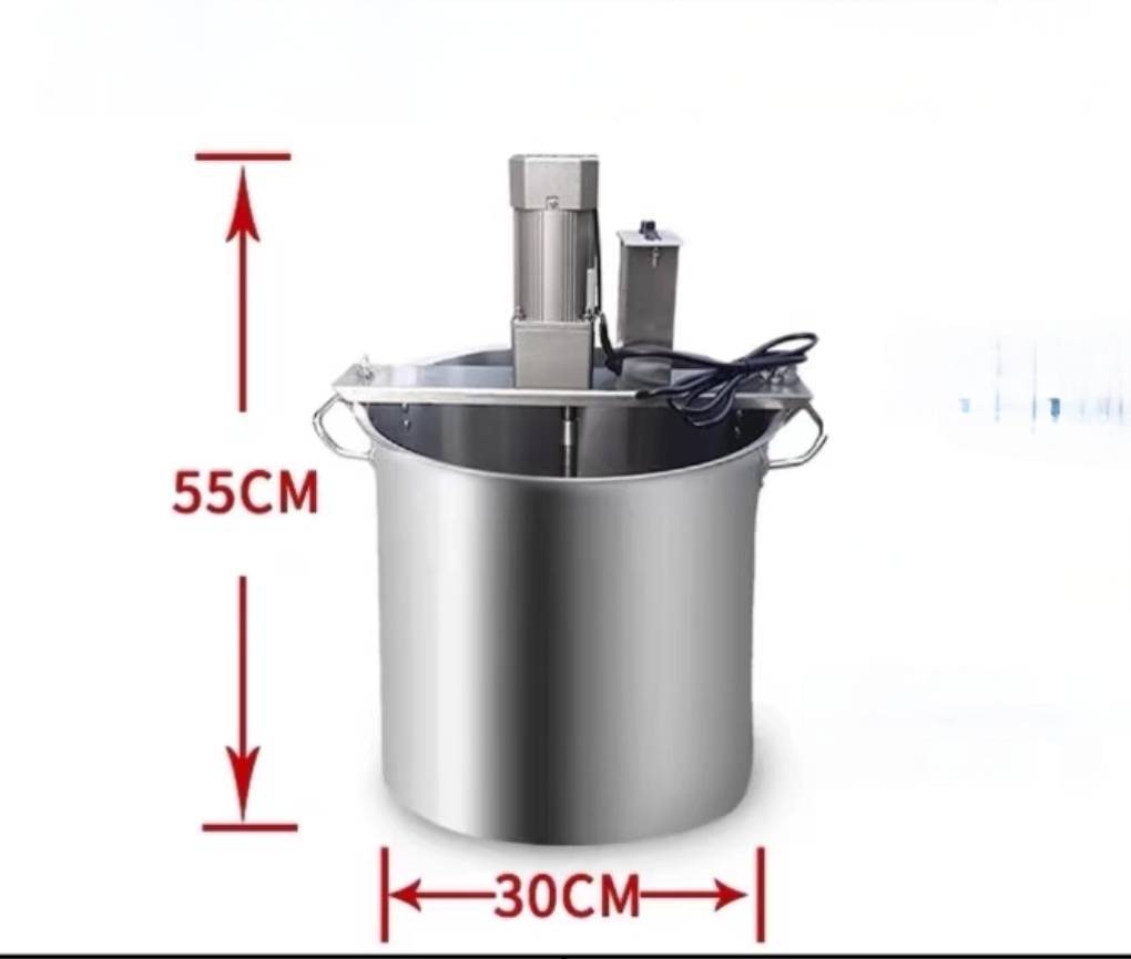 OT232 เครื่องกวนไส้ กวนโจ๊ก สังขยา ครีม แป้ง ทำขนมไทย รุ่นงานหนัก มอเตอร์ใหญ่แรงๆ