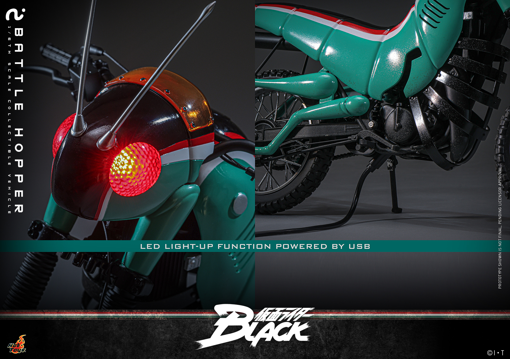 Hot Toys TMS161 Kamen Rider Black - Battle Hopper