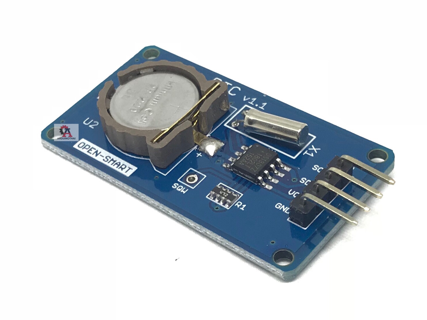 Real Time Clock Module (DS1307) โมดูลนาฬิกาแบบเรียลไทม์ สต็อกไทยส่งไว