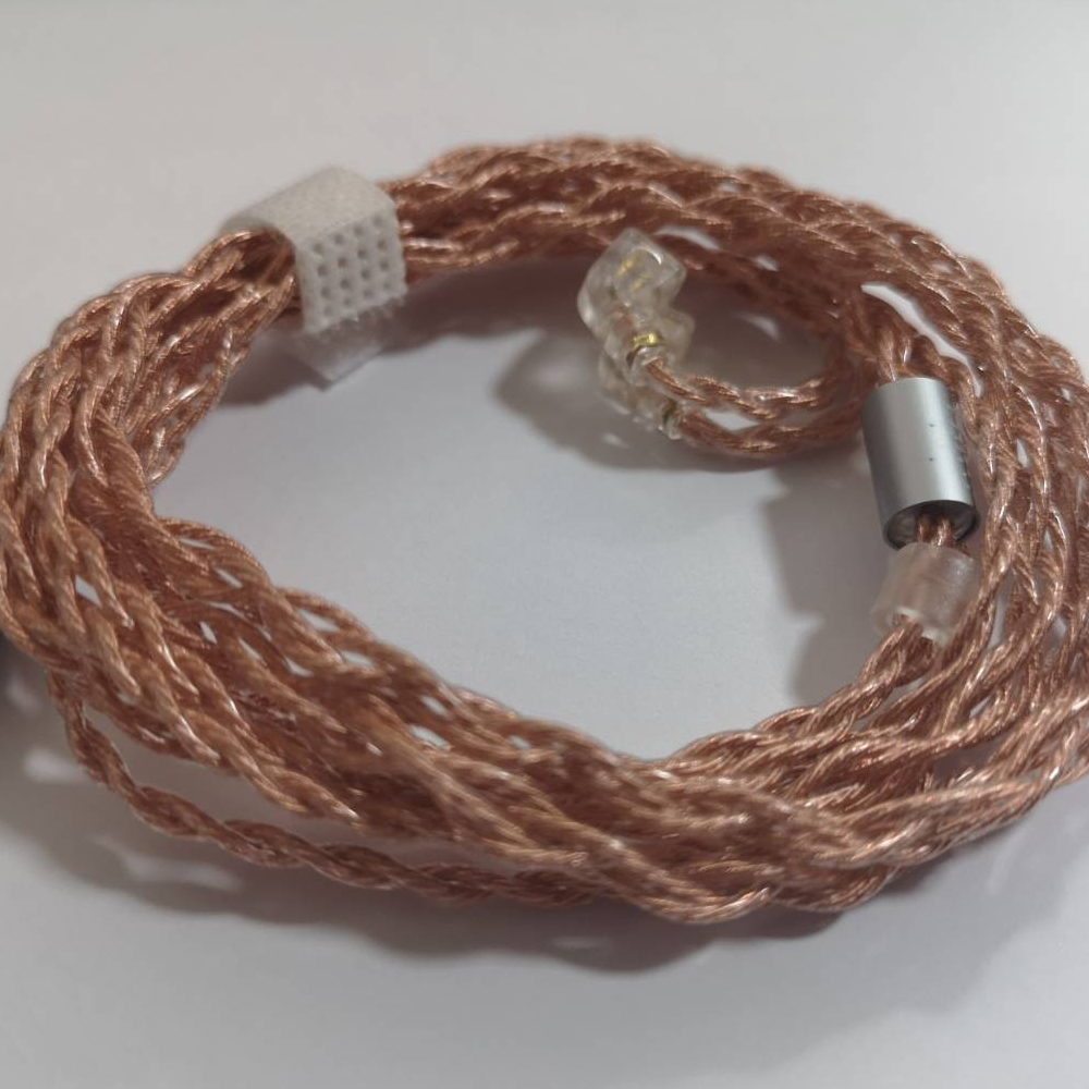 ขาย TFZ TC-3 สายอัพเกรดหูฟัง ทองแดงถักสายชุบเงิน 8 แกน ระดับ HiFi