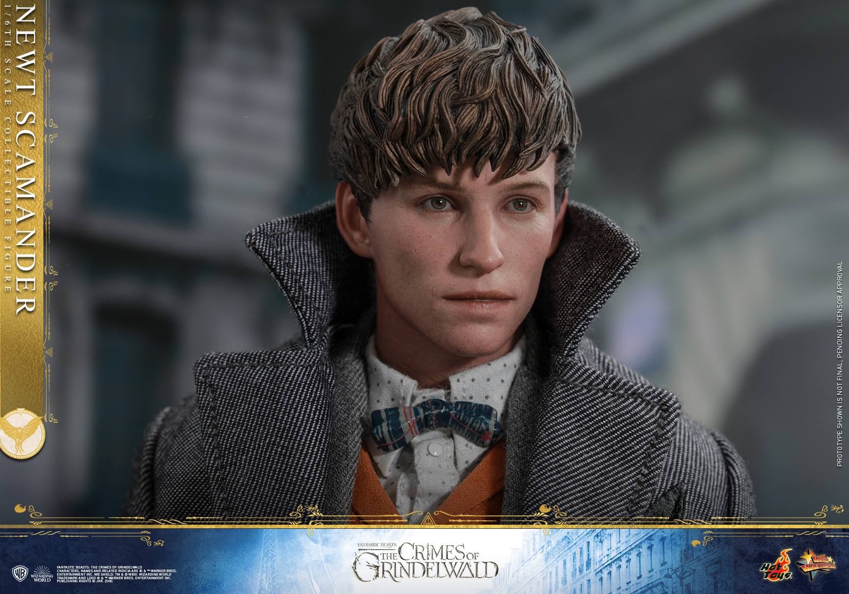 Hot Toys MMS512B FANTASTIC BEASTS: THE CRIMES OF GRINDELWALD - NEWT SCAMANDER (SE)