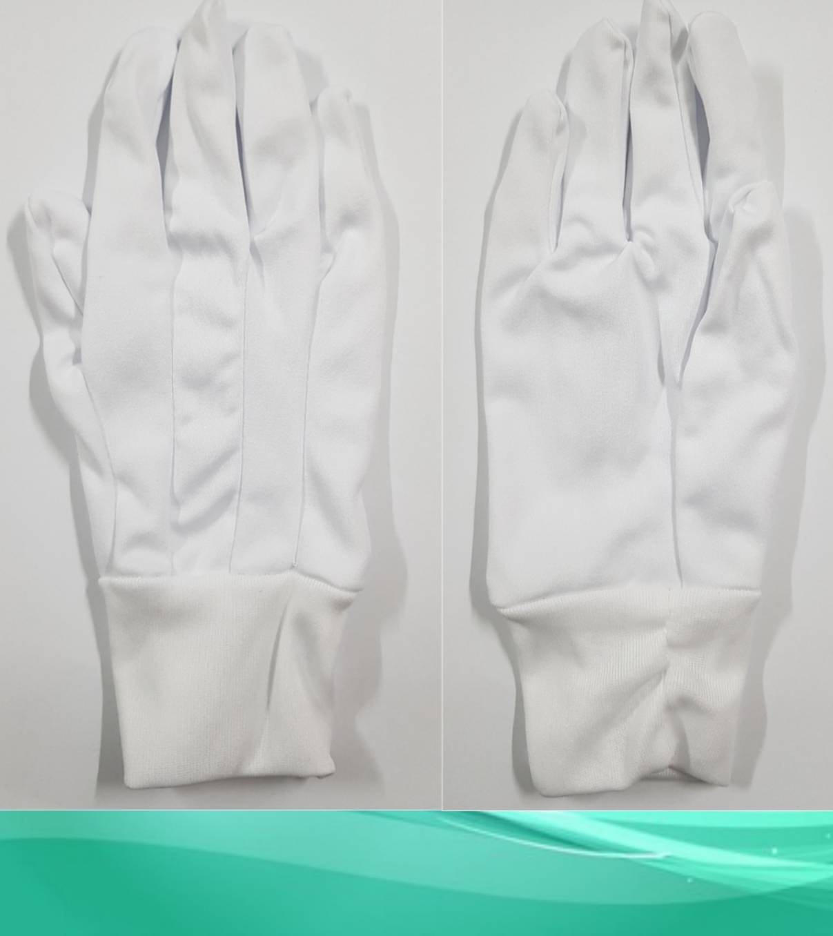 จำนวน 12 คู่ ถุงมือสีขาว 4 เกล็ด ต่อข้อ ถุงมือเชียร์สีขาว ถุงมือผ้าโพลีเอสเตอร์ 100% สีขาว ถุงมือผ้ายืดสีขาว เนื้อผ้านุ่มละเอียด สวมใส่ง่าย ไม่เป็นขุย สำหรับสวมใส่ทำงานในโรงงานอุตสาหกรรมทุกประเภท โรงงานไฟฟ้า อิเลคทรอนิคส์ ใส่เชียร์กีฬา