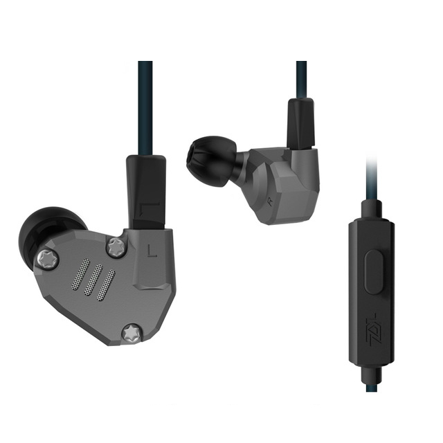 ขาย KZ ZS6 หูฟัง Hybrid 4 ไดร์เวอร์ (2DD 2BA) บอดี้อลูมีเนียม ถอดสายได้