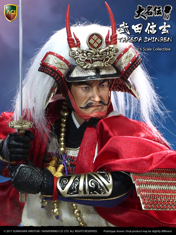 ACI Toys ACI-32SP 1/6 TAKEDA SHINGEN (Suwahara Hiroyuki's Daimyo Series)